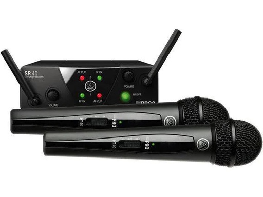 [90102541 330724] AKG WMS40 Mini Dual Vocal Set