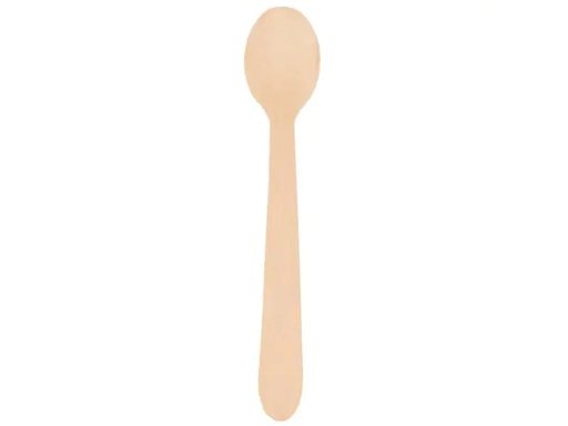 [90102868 553369] Papstar Einweg-Kaffeelöffel Pure Holz 11 cm, 100 Stück