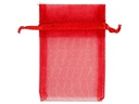 Creativ Company Organzabeutel Organza 7 x 10 cm 10 Stück, Rot