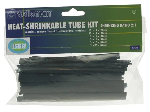 [90103119 108361] Velleman Schrumpfschlauch K/STB Set