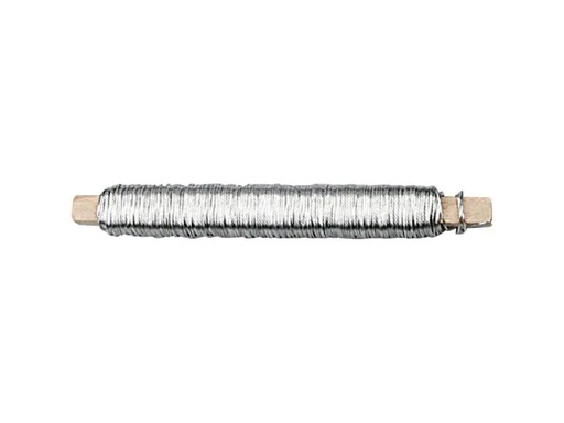 [90103281 711556] Creativ Company Stahldraht Blumendraht Silber
