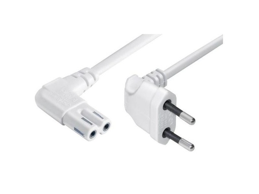 [90010309 1133053] Niwotron Netzkabel 10 m T26 - C7, abgewinkelt