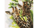 CRAFT Buddy Bastelset Crystal Art Kit Friendly Giraffes 30 x 30 cm