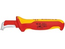 Knipex Abmantelungsmesser 180 mm mit Gleitschutz