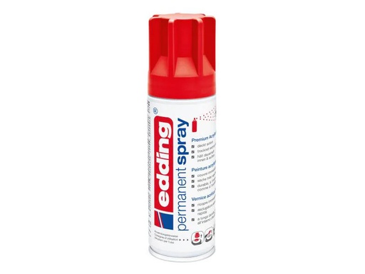[90103428 966638] edding Acrylspray  5200 200 ml, Rot matt