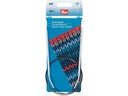 Prym Rundstricknadel Ø 4 mm x 80 cm, Alu, Grau