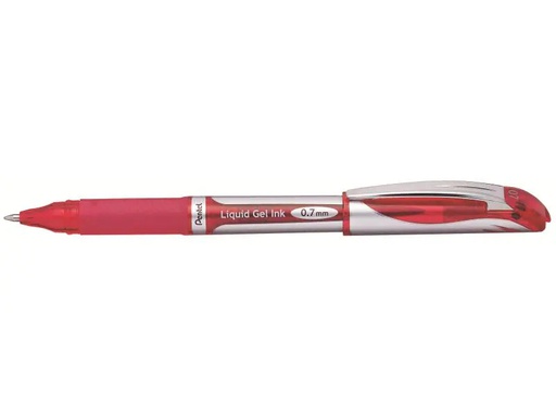 [90010344 1085118] pentel Gelschreiber EnerGel 0.7 mm Rot, 1 Stück