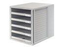 HAN Schubladenbox A4 Schrank-Set, Grau