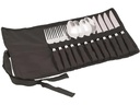 Easy Camp Outdoor-Besteck-Set Family Cutlery Schwarz