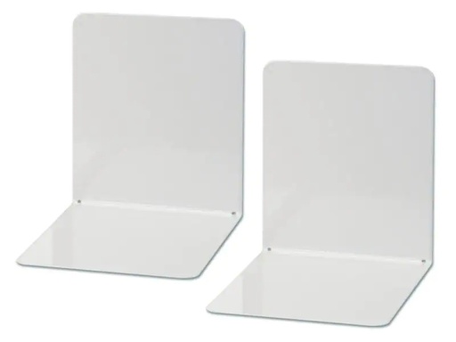 [90010363 358589] Maul Buchstützen-Set Grau, Metall