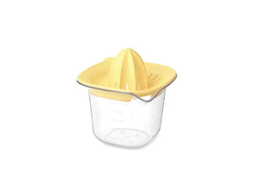 [90104227 904218] Brabantia Zitruspresse TASTY+ mit Messbecher, Vanilla Yellow