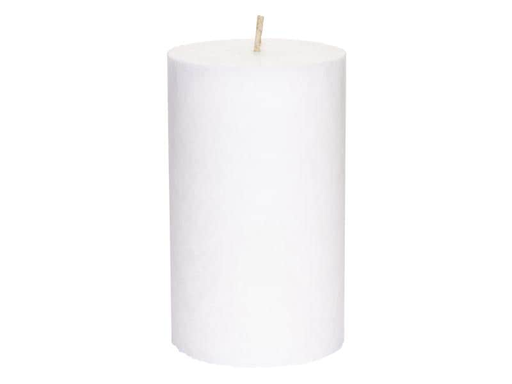 [90104506 961536] Herzog Kerzen AG Stumpenkerze Kristallo Alto 10 cm Weiss