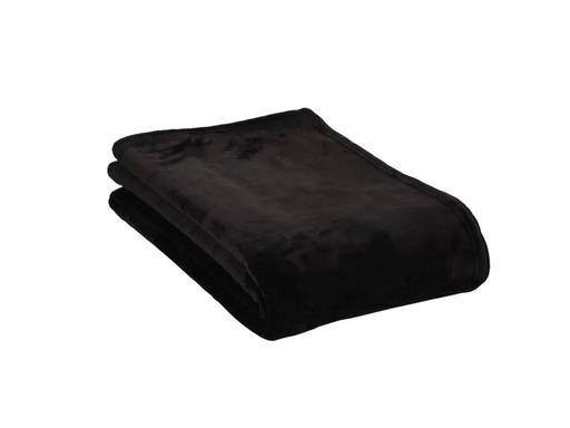 [90104510 1090624] Eskimo Decke Silky Schwarz,150 x 200 cm