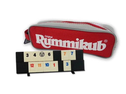 [90104624 420576] Ravensburger Familienspiel Rummikub Pocket