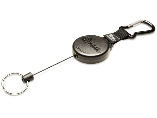 [90104819 1144279] KEY-BAK Ausweishalter KB 488 120 cm, mit Clip, Schwarz