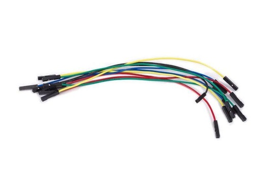 [90105003 567320] Velleman Steckbrücke WJW012 (Buchse) Set, 10-teilig