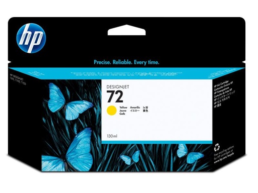 [90105106 101943] HP Tinte Nr. 72 (C9373A) Yellow