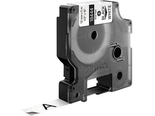 [90105260 97121] DYMO Beschriftungsband 18444 Schwarz auf Weiss