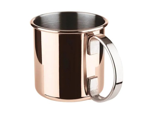 [90105310 738349] Paderno Cocktailbecher Moscow Mule Glatt, 500 ml, 1 Stück, Kupfer