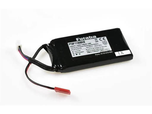 [90105393 1030836] Futaba Akku LiFe 1100mAh 6.6V