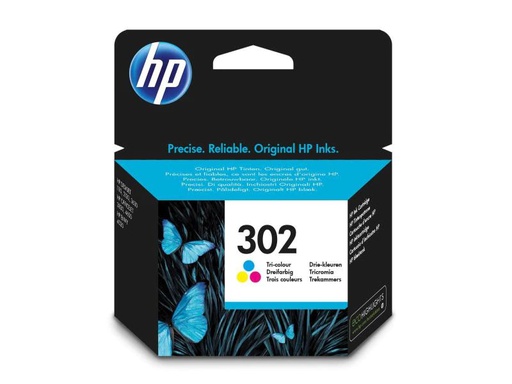[90105413 361466] HP Tinte Nr. 302 (F6U65AE) Cyan/Magenta/Yellow