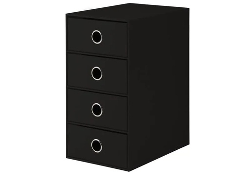 [90105572 789768] Rössler Schubladenbox S.O.H.O. Schwarz