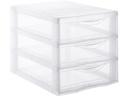 Sundis Schubladenbox A4 Oragamix Transparent