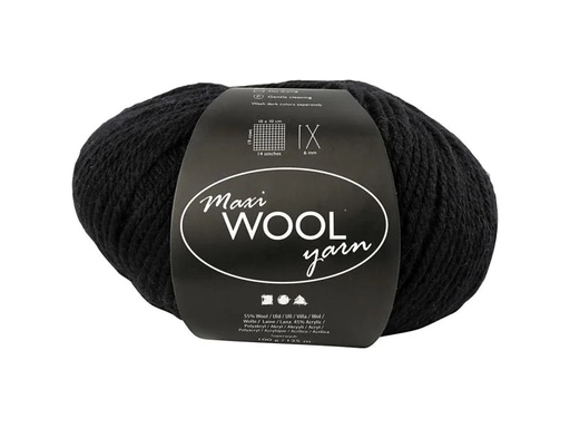 [90105649 1060097] Creativ Company Wolle 100 g Schwarz