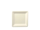 Papstar Einwegteller Pure 15.5 cm x 15.5 cm, 12 Stück, Weiss