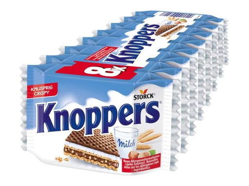 [90105806 993097] Storck Knoppers  Waffeln 8 x 25 g