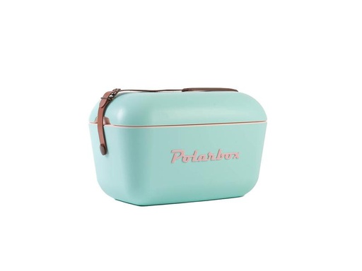 [90105982 1215356] Polarbox Kühlbox Retro Cooler 12 L Cyan