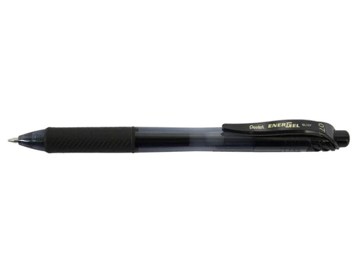 [90106257 1112163] pentel Gelschreiber Energel 0.7 mm, Schwarz, 1 Stück