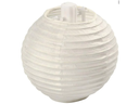 Creativ Company Lampion Ø 7.5 cm Weiss, 10 Stück