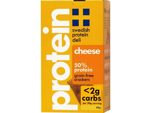 [90106632 1023174] swedish protein deli Crackers Cheese 60 g