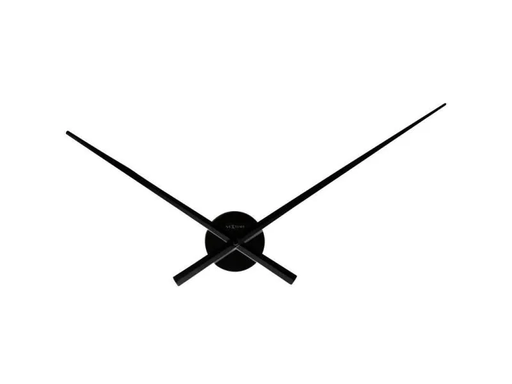 [90010660 736178] NeXtime Wanduhr Hands Ø 70 cm Schwarz