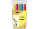 BIC Textmarker Highlighter Grip 5 Stück