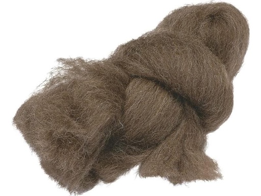 [90106877 1101960] Heyda Filzwolle 50 g, Dunkelbraun