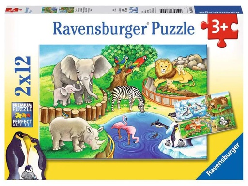 [90106906 1069449] Ravensburger Puzzle Tiere im Zoo