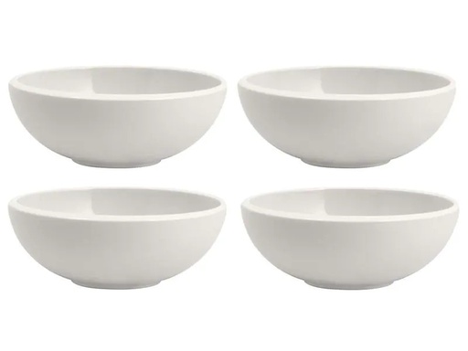 [90106911 1097776] Villeroy &amp; Boch Schale NewMoon 16.5 cm, 4 Stück, Weiss