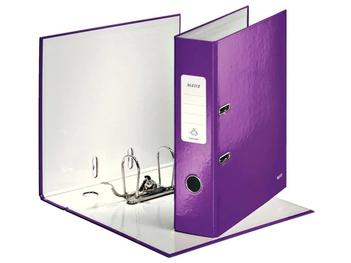 [90010675 627590] Leitz Ordner WOW 8 cm, Violett
