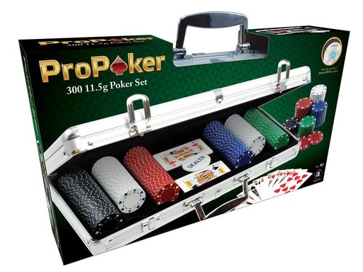 [90107049 1169881] Kosmos ProPoker-Koffer 300 jetons