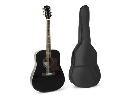 [90107275 1114605] MAX Westerngitarre SoloJam Set Schwarz