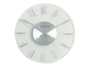 NeXtime Wanduhr Stripe 2632 Ø 31 cm Transparent