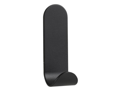 [90107361 863115] Zone Denmark Wandhaken 7,5 cm, Schwarz