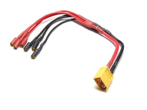 [90107475 294563] EP Adapterkabel XT60 zu 3.5 mm Goldstecker