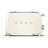 [90107529 595996] SMEG Toaster 50'S RETRO STYLE TSF01CREU Crème