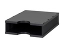 Styro Schubladenbox Styrodoc Uno Schwarz