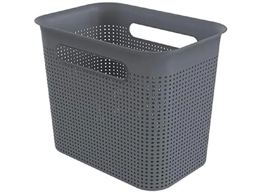 [90107609 1125219] Rotho Aufbewahrungsbox Brisen 7 l, Anthrazit
