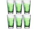 Leonardo Trinkglas Vario Struttura 280 ml, 6 Stück, Grün