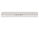 Linex Lineal mit Tuschekante, 15 cm